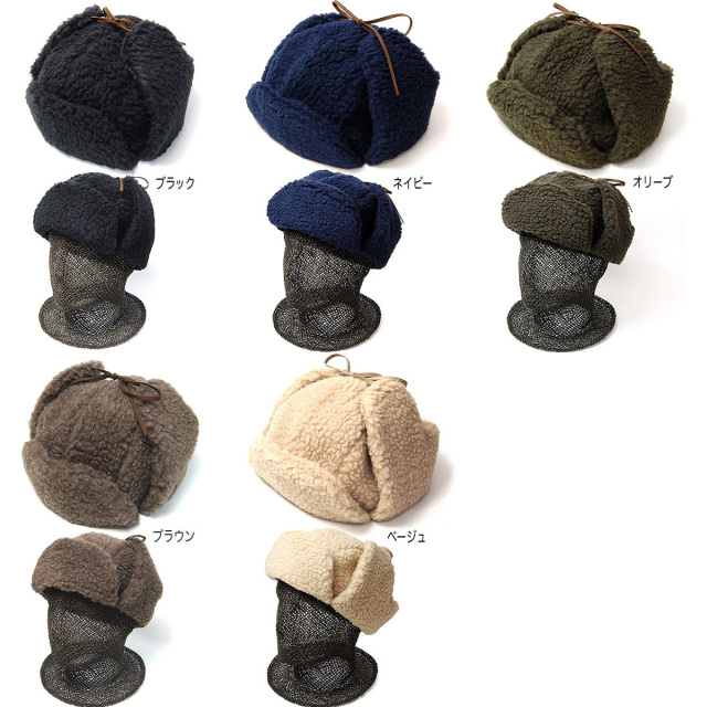 cableami(ケーブルアミ) ボア飛行帽 BOA AVIATOR メンズ レディース cableami(ケーブルアミ) ボア飛行帽 BOA AVIATOR メンズ レディース