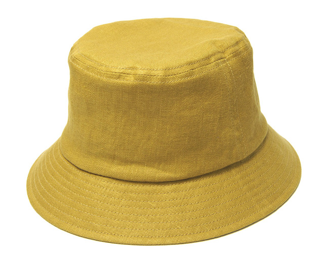 cableami(ケーブルアミ) リネンバケットハット Linen Herringbone