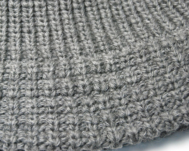 cableami ケーブルアミ ウールニットバケットハット