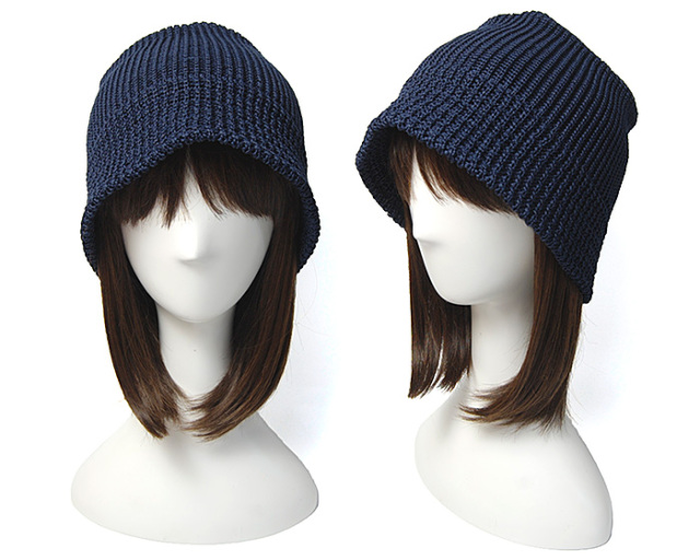 cableami(ケーブルアミ) コットンニットバケットハット