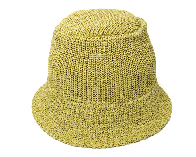 cableami(ケーブルアミ) コットンニットバケットハット