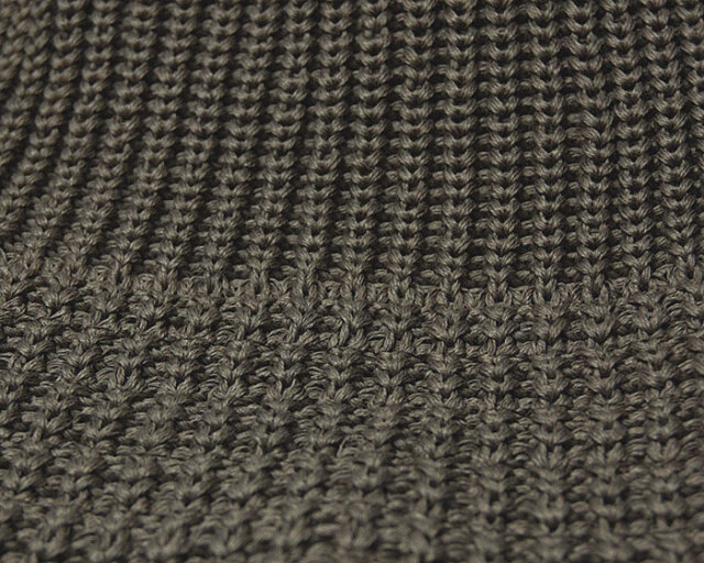 cableami(ケーブルアミ) コットンニットバケットハット