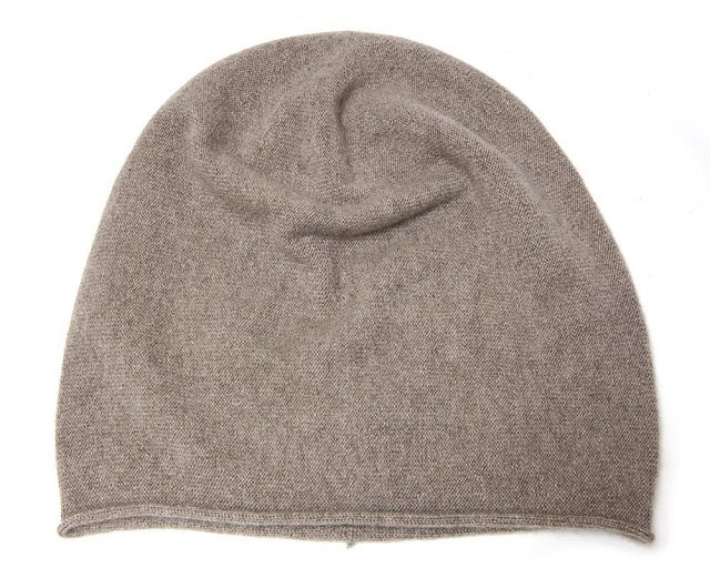 ”cableami(ケーブルアミ)” カシミアニットキャップ ニット帽 