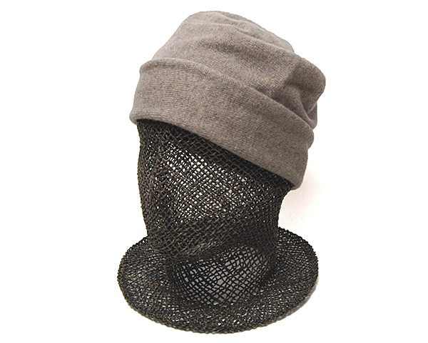 ”cableami(ケーブルアミ)” カシミアニットキャップ ニット帽 