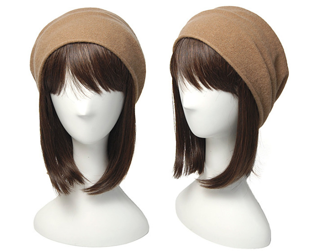 cableami　ケーブルアミ　カシミアニットキャップ　カシミヤニット帽