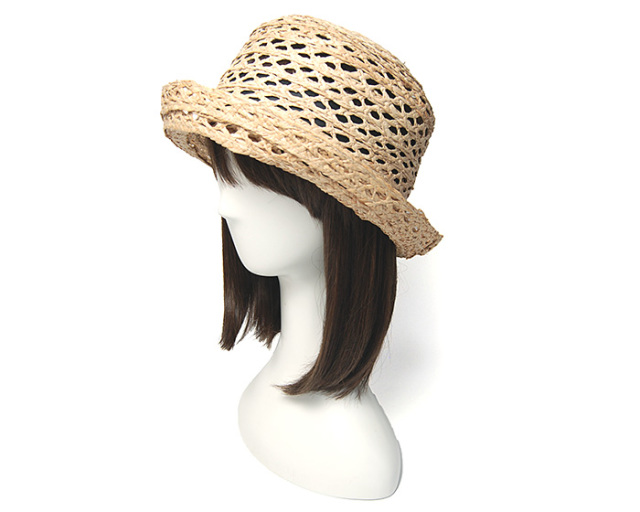 cableami　ケーブルアミ　ラフィアレースブレードハット