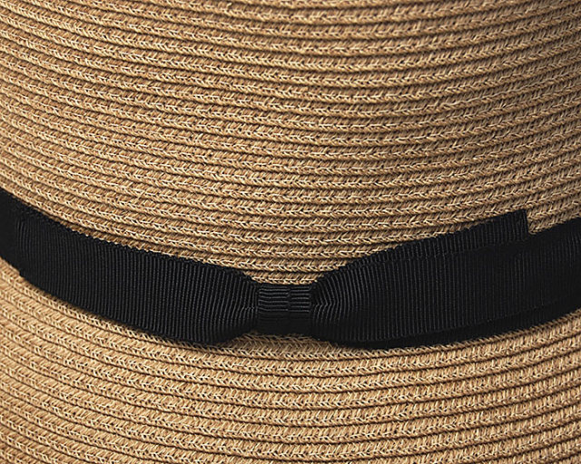 cableami ケーブルアミ つば広コットンブレードハット