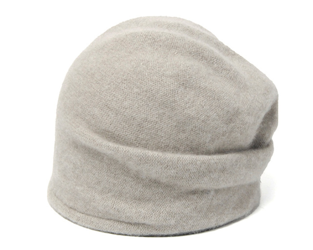 Chisaki チサキ ニットキャップ Belly ニット帽 レディース 秋冬 カシミア セーブル 日本製 メール便対応可 コンビニ受取対応 Kaw Chk Belly