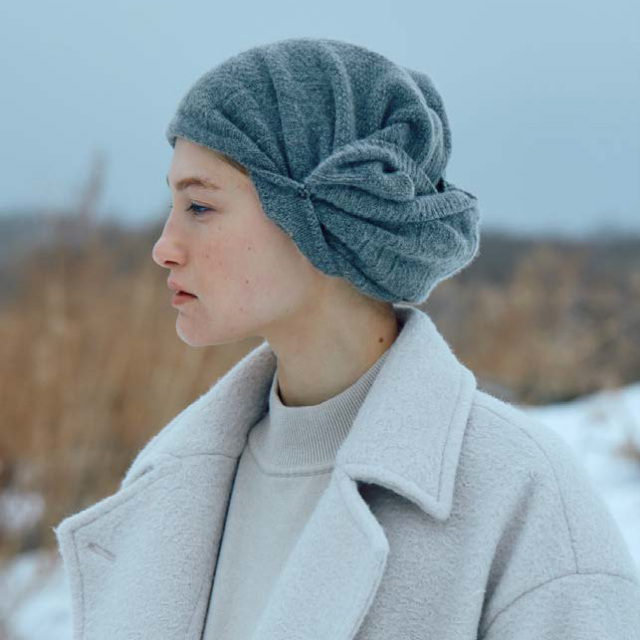 chisaki　チサキ　ニットターバン＆ネックウォーマー 2Way　Nuum