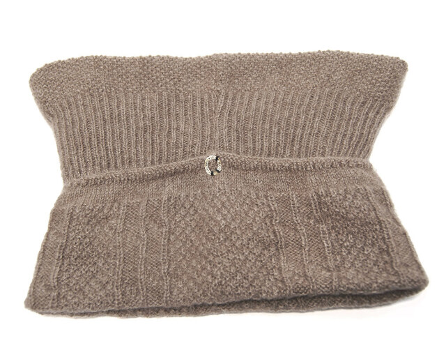 chisaki　チサキ　カシミアセーブル　ニットターバン＆ネックウォーマー　Nuum
