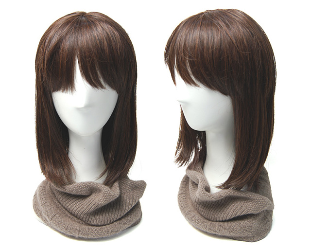 chisaki　チサキ　カシミアセーブル　ニットターバン＆ネックウォーマー　Nuum