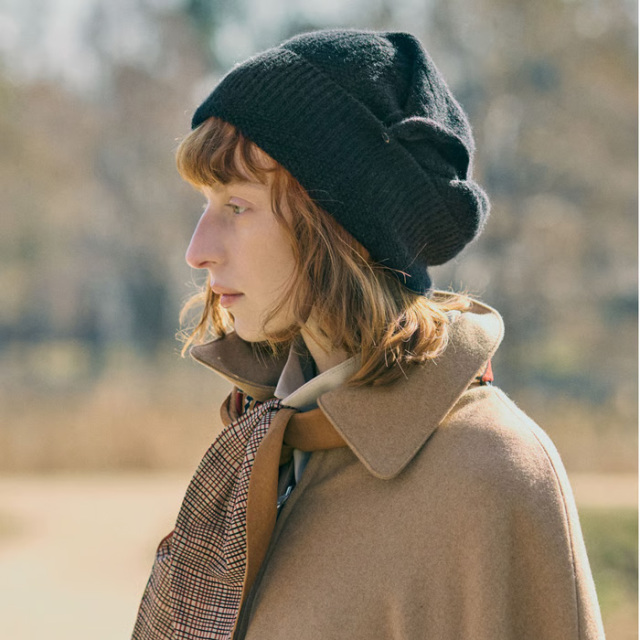 chisaki　チサキ　カシミアセーブル　ニットターバン＆ネックウォーマー　Nuum