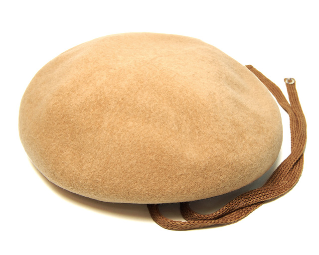 chisaki　チサキ　ウールベレー帽　Puka +ribbon