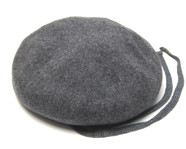 chisaki　チサキ　ウールベレー帽　Puka +ribbon