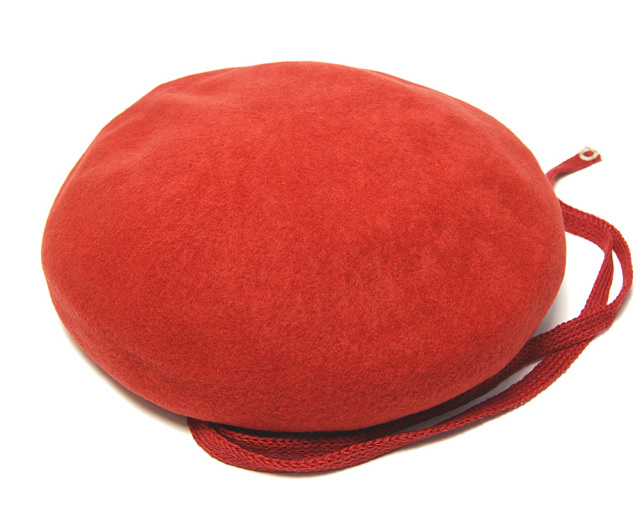 chisaki(チサキ) ウールフエルトベレー Puka+Ribbon ベレー帽