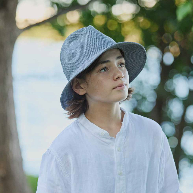 chisaki　チサキ　ペーパーブレード中折れ帽　Santo