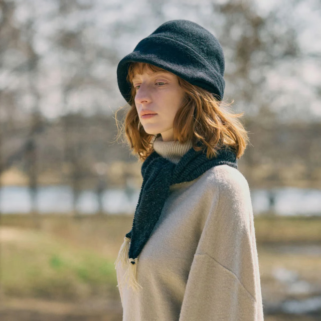 chisaki　チサキ　ウールハット　Tieka