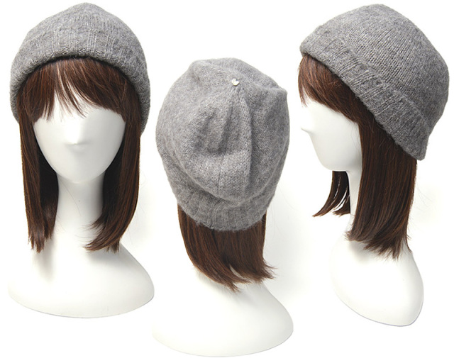 chisaki(チサキ) ニットキャップ Yuuna ニット帽 レディース 秋冬