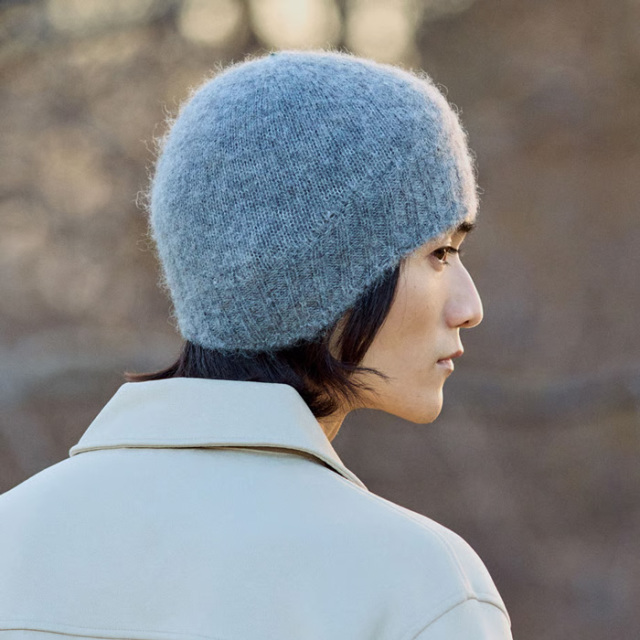 chisaki　チサキ　ベビーアルパカニットキャップ　yuuna　ニット帽