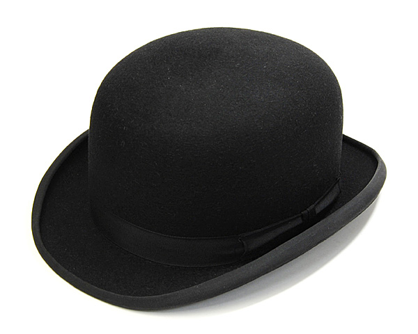 イギリス王室御用達””Lock&Co.Hatters(ジェームスロック)”ファーフエルトボーラーハット 