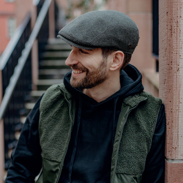 ドイツ GOTTMANN(ゴットマン) 耳当て付きウールハンチング JACKSON