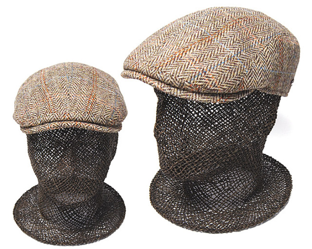 GOTTMANN ゴットマン 耳当て付きハリスツイードハンチング JACKSON