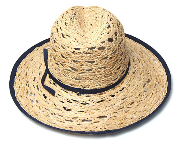 GREVI(グレヴィ) ラフィアブレード中折れ帽