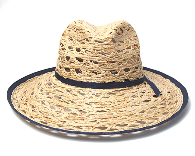 GREVI(グレヴィ) ラフィアブレード中折れ帽