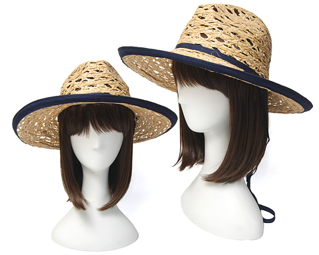 GREVI(グレヴィ) ラフィアブレード中折れ帽