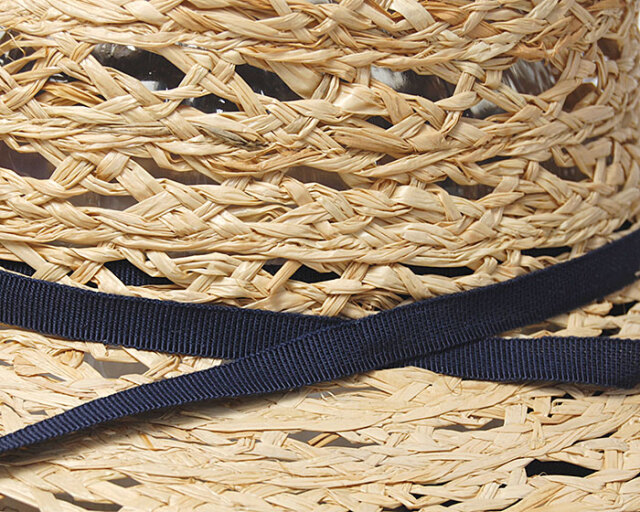 GREVI(グレヴィ) ラフィアブレード中折れ帽