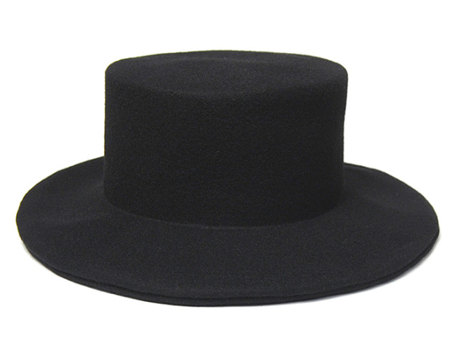 HICOSAKA ヒコサカ  ウールフエルトボーターハット Wool Felt Double Visor Boater? 