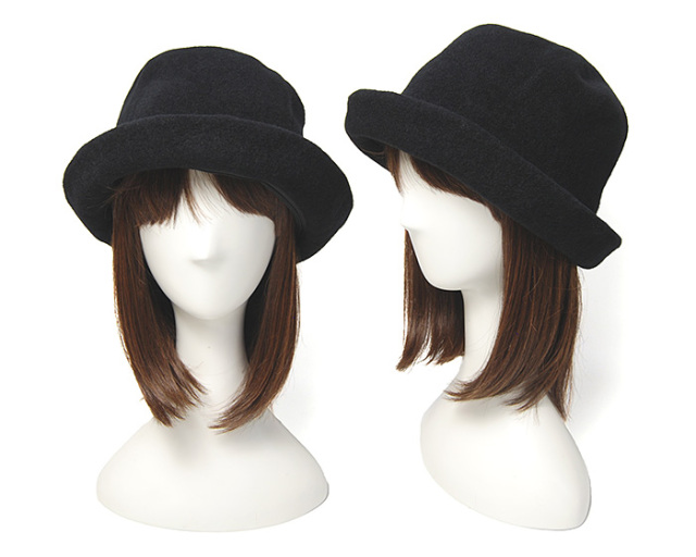 HICOSAKA(ヒコサカ) ウールハット Cashmere Mix Folding Bell Hat 秋冬