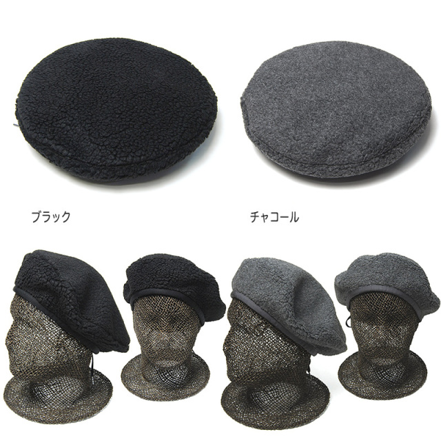 HICOSAKA(ヒコサカ) ボアベレー Boa Beret 秋冬 メンズ ユニ