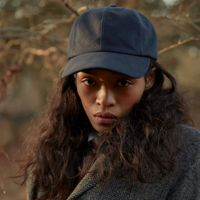 HICOSAKA　ヒコサカ　ウルトラスエードキャップ Ultrasuede Punching Mesh Cap