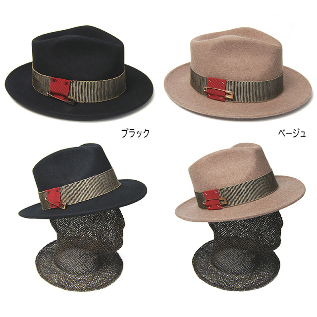 HATS＆DREAMS　ハッツアンドドリームス　ウールフエルト中折れ帽