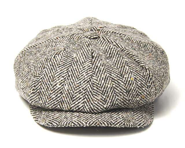 HATS&DREAMS(ハッツアンドドリームス)” ヘリンボーン8枚はぎハンチング