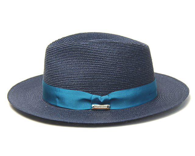 HATS＆DREAMS　ハッツアンドドリームス　ブレード中折れ帽　中折れハット　ストローハット