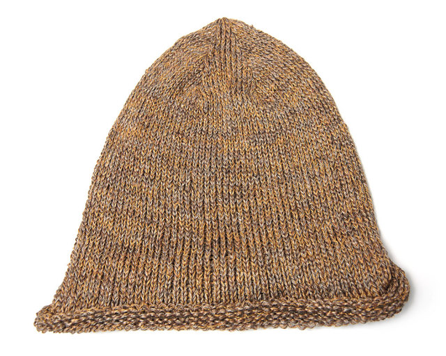 アイルランド INIS MEAIN(イニシュマン) リネンニットキャップ