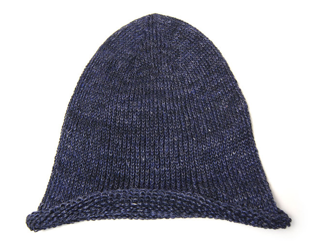 アイルランド INIS MEAIN(イニシュマン) リネンニットキャップ メンズ 