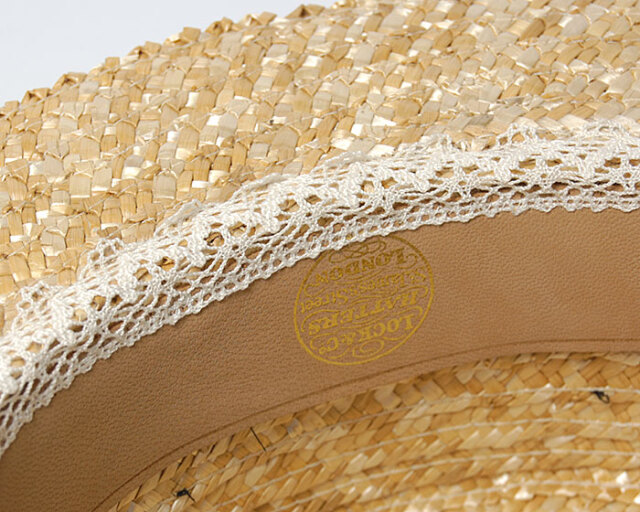Lock&Co.Hatters ジェームスロック ストローブレードボーターハット CLASSIC BOATER