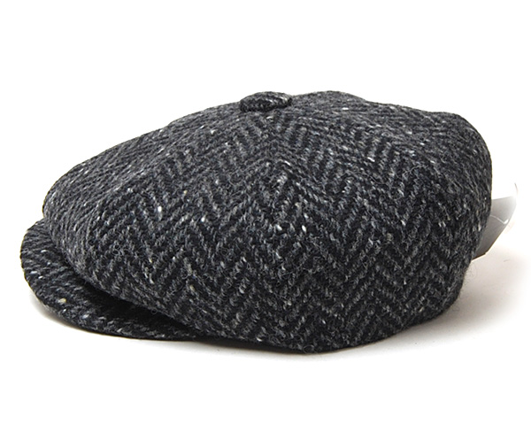 ”Lock&Co.Hatters(ジェームスロック)” ドネガルツイード８枚はぎハンチング