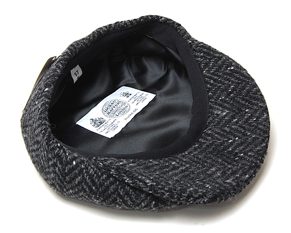 ”Lock&Co.Hatters(ジェームスロック)” ドネガルツイード８枚はぎハンチング