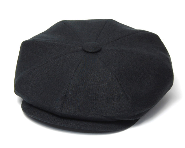 イギリス王室御用達”Lock&Co.Hatters(ジェームスロック)” リネン８枚はぎハンチング LINEN MUIRFIELD