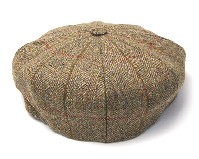 Lock＆Co.Hatters ジェームスロック ツイード８枚はぎハンチング MUIRFIELD