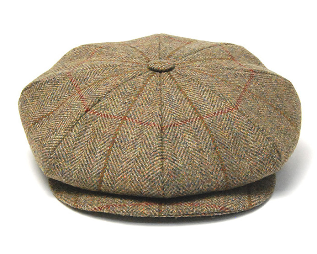 Lock＆Co.Hatters ジェームスロック ツイード８枚はぎハンチング MUIRFIELD