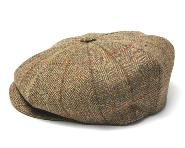 Lock＆Co.Hatters ジェームスロック ツイード８枚はぎハンチング MUIRFIELD