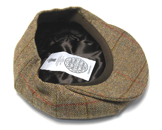 Lock＆Co.Hatters ジェームスロック ツイード８枚はぎハンチング MUIRFIELD