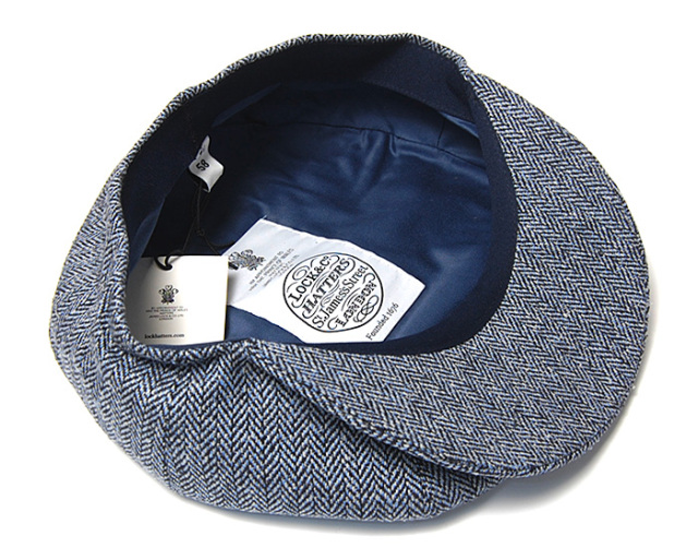 Lock&Co.Hatters ジェームスロック シルクツイード８枚はぎハンチング MUIRFIELD