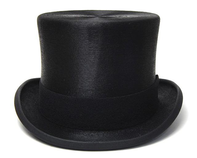英国王室御用達LOCK&CO.HATTERS(ジェームスロック)ファーベルベットトップハットTOWNSHELL