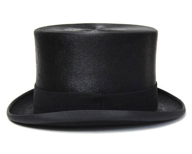 英国王室御用達LOCK&CO.HATTERS(ジェームスロック)ファーベルベットトップハットTOWNSHELL